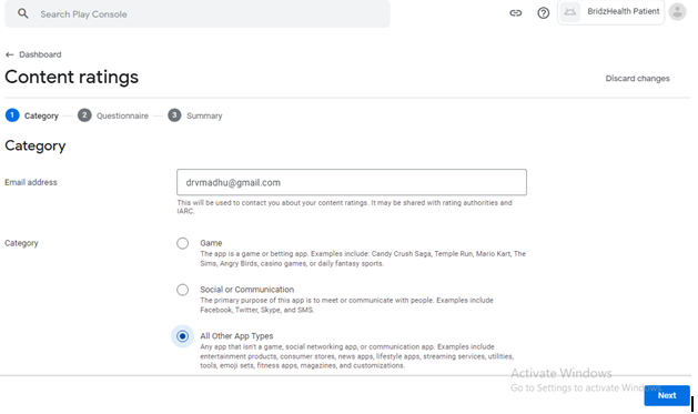Step 5 - Set up App Page